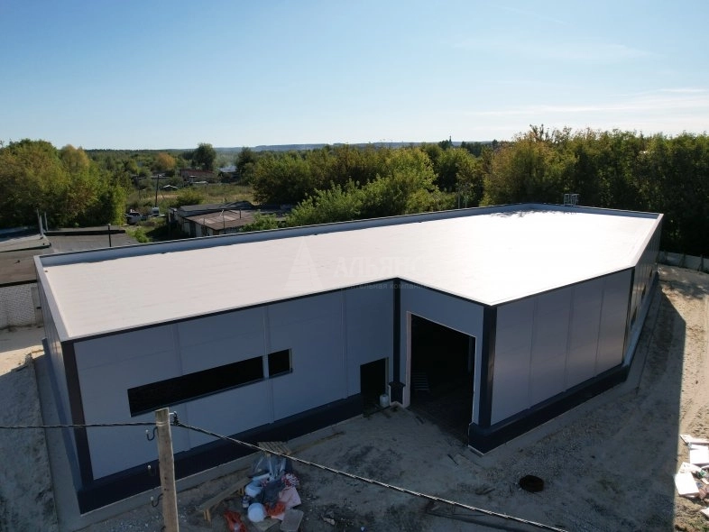 Склад из сэндвич-панелей - фото 1