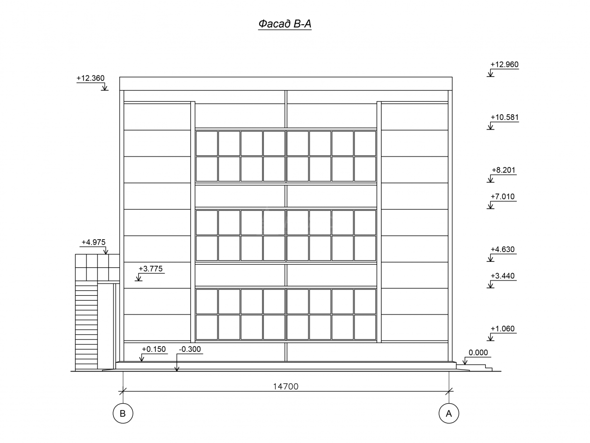 3D визуализация Школа искусств из сэндвич-панелей - фото 7
